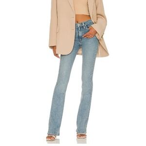 $215 Revolve Hudson Barbara Jeans Bootcut High‎ Waist in Color Lucky Sz 32 NWT